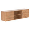 TV-SCHRANK in 160/45/35 cm - Naturfarben, Holzwerkstoff (160/45/35cm) - HOMAVO