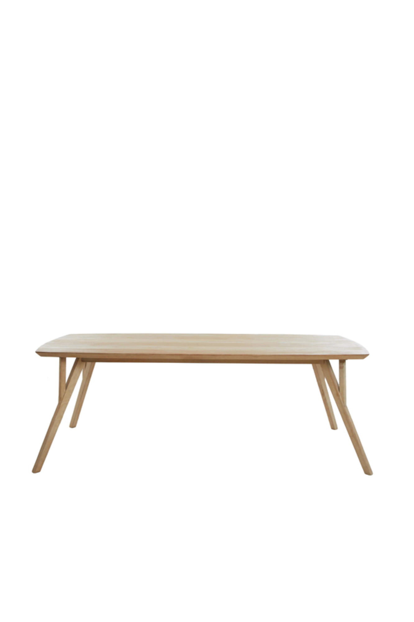 Light & Living Esstisch Hellbraun 100x76x220 cm