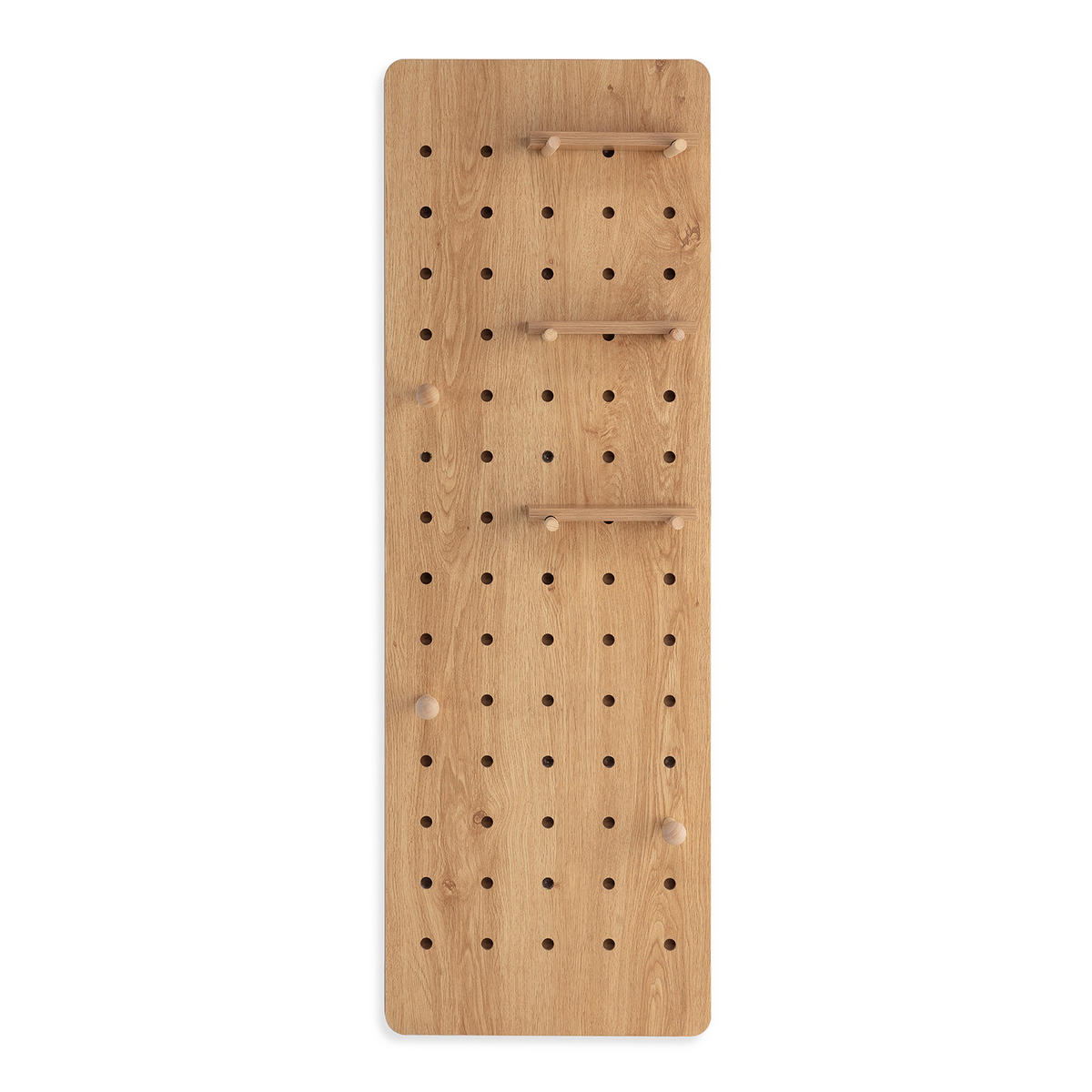GARDEROBEN mit Spiegel Verona Eiche-Optik - Honigeiche, Holzwerkstoff (40/120/4cm) - VS Venta-stock
