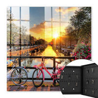 SCHLÜSSELBOX Schwarz 30x30 cm- Türöffnung nach rechts - Urban West - Orange, Metall (30/30/5cm) - TULUP