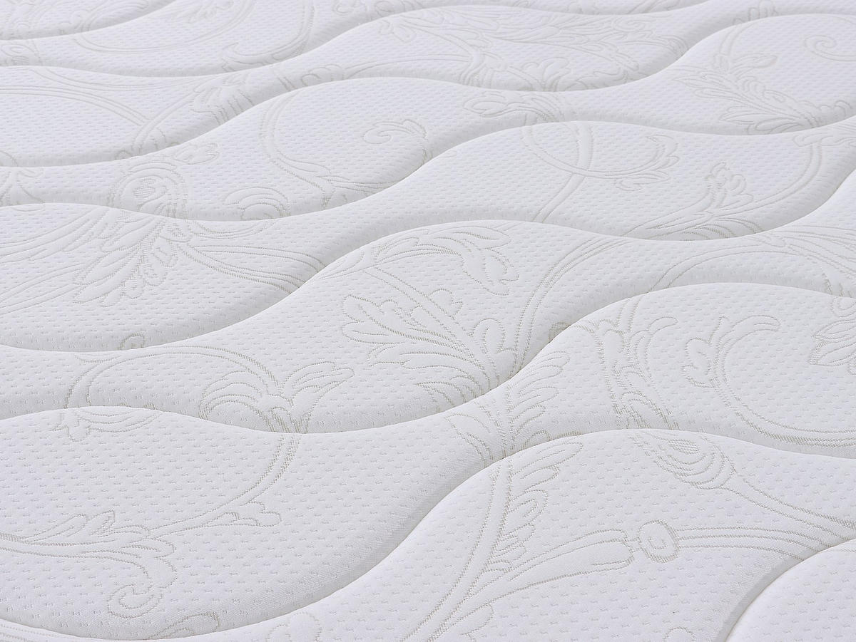 STANDARDMATRATZE - 2 Personen - stoff - weiß Wolkentanz - Weiß, Textil (140/200cm) - Vente-Unique