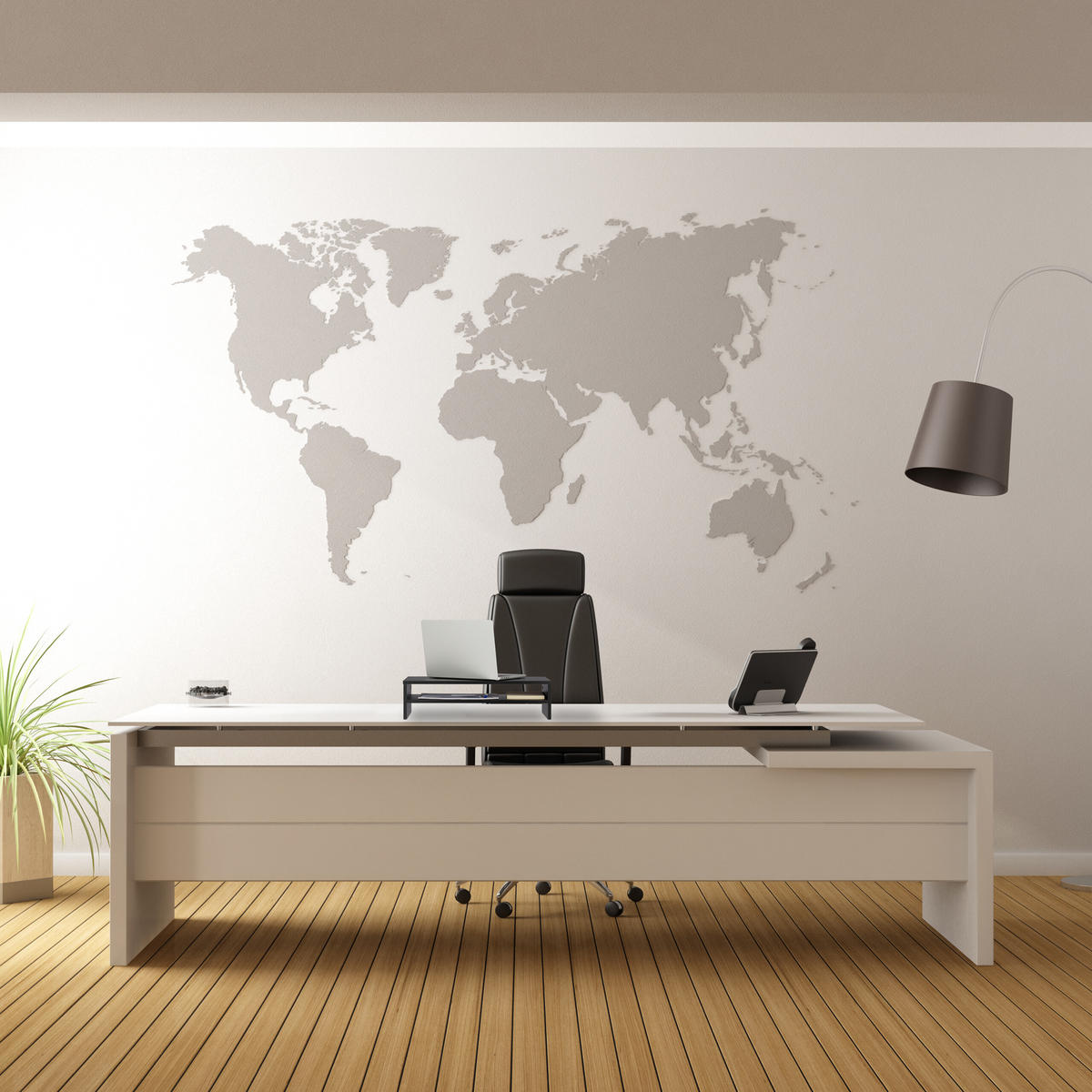 MONITORSTÄNDER Schwarz mit Zusatzablage 54 cm - Schwarz, Holzwerkstoff (25.5/54/14.5cm) - Relaxdays