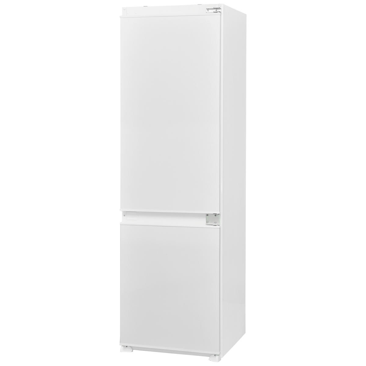 KÜHL-GEFRIER-KOMBINATION, Einbau 178cm Nische, 251 Liter, Less Frost - Weiß, Glas/Kunststoff (54/177/54.5cm) - Telefunken