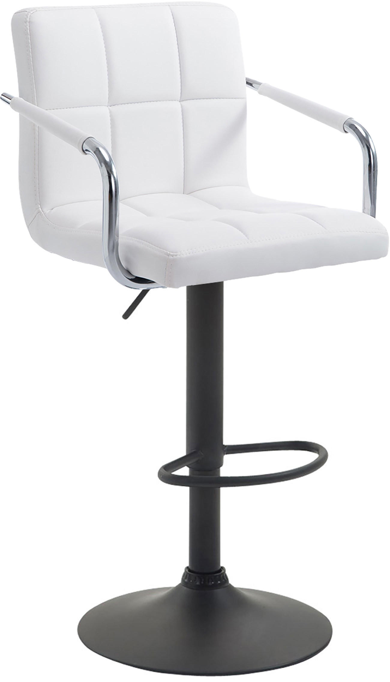 CLP Barhocker Weiß 54x91x46 cm