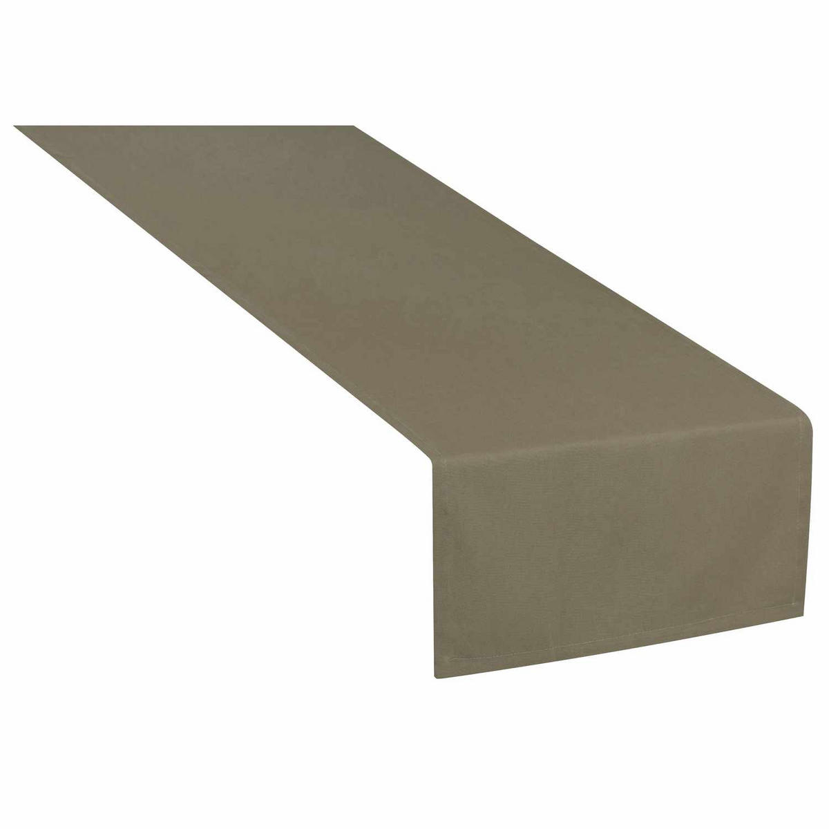 TISCHLÄUFER IN LEINENOPTIK DOVE Blickdicht - Ecru, Textil (150/50/0.5cm) - Tom Tailor