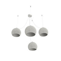 HÄNGELEUCHTE Focus X4 - Weiß, Metall (25/25/20cm) - Lumicom