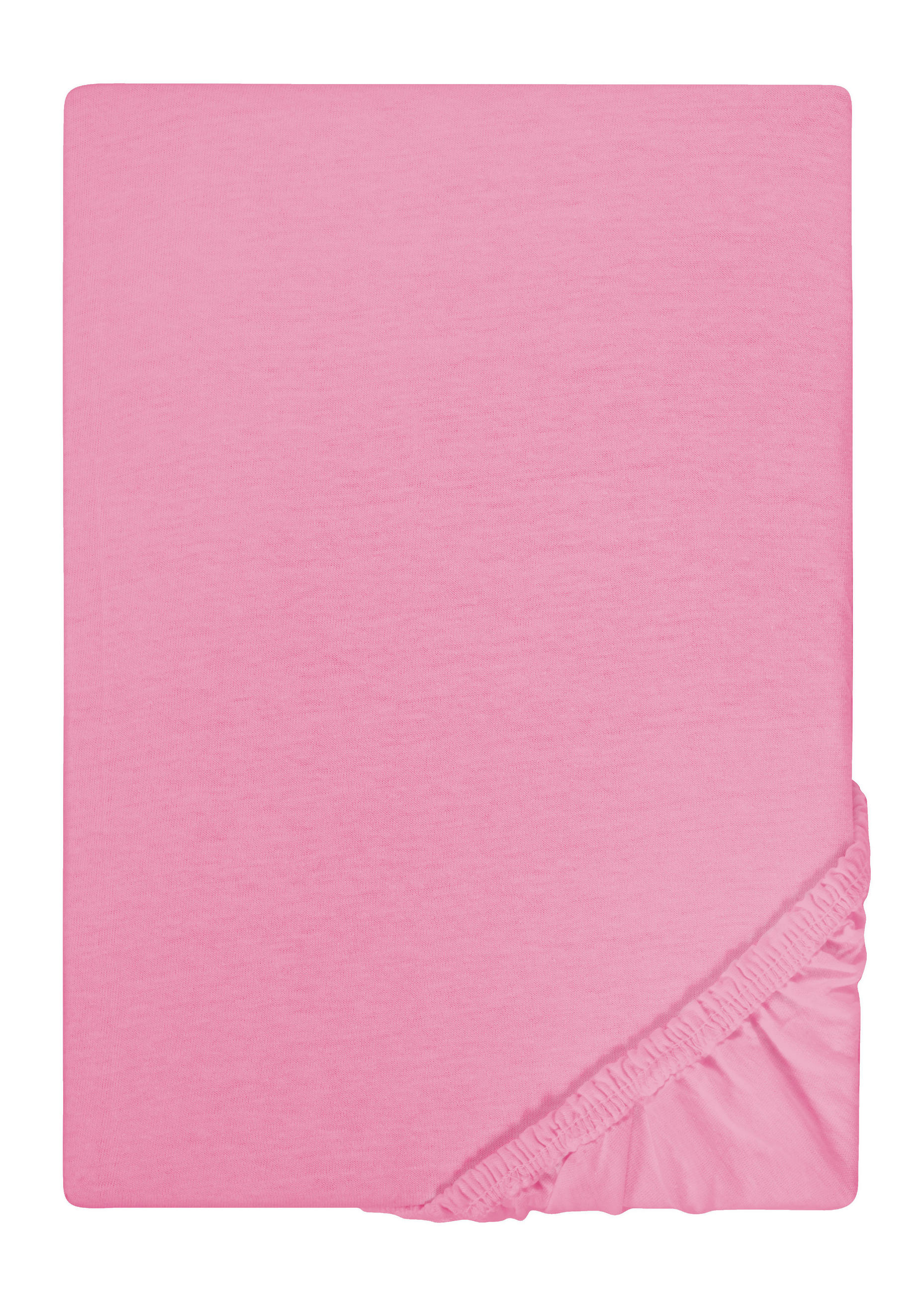 biberna Spannbetttuch Pink 200x200 cm