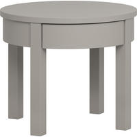 COUCHTISCH rund Buche massiv - Grau, Holzwerkstoff (54/54/45cm) - Vox Möbel