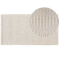 KURZFLOR-TEPPICH Lapseki 150/80 cm - Beige, Textil (80/150cm) - Beliani
