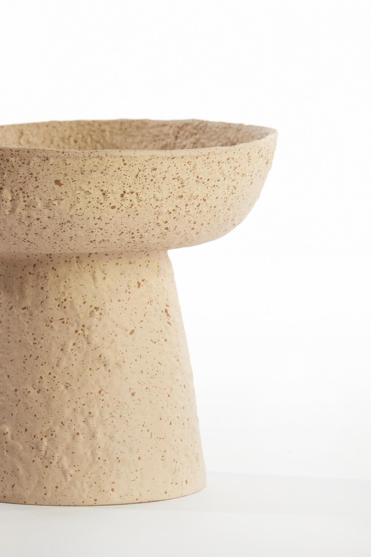 SCHÜSSEL Ota Braun Ø20,5/18 cm - Beige, Metall (20.5/18cm) - Light & Living