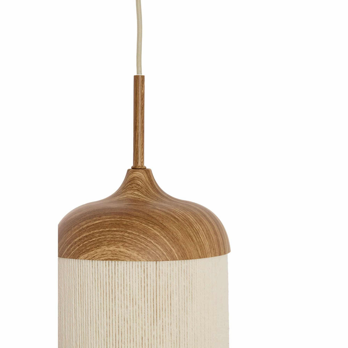 HÄNGELAMPE Danialo Braun 35/35/32 cm - Braun, Metall (35/35/32cm) - Light & Living