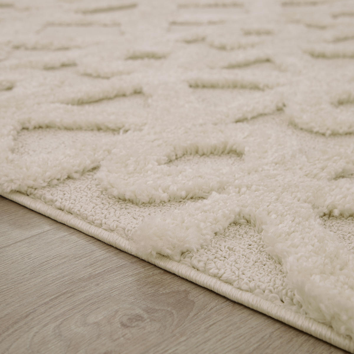 HOCHFLORTEPPICH 200/280 cm Genua 741 - Creme, Textil (200/280cm) - Paco Home