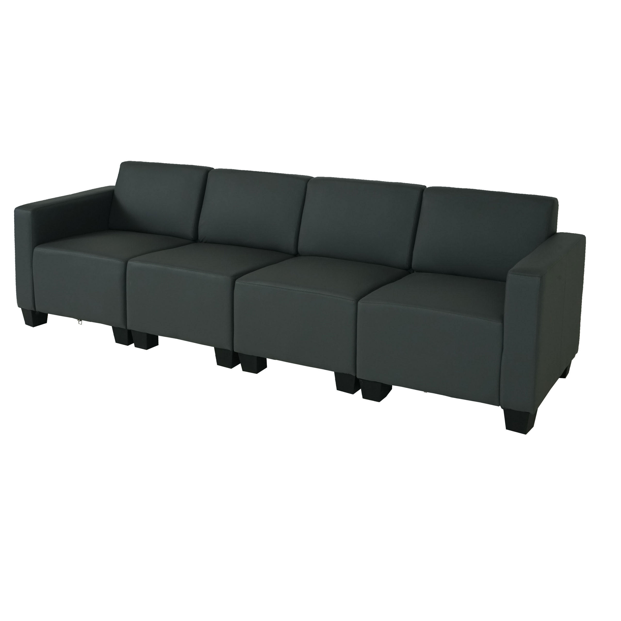4-SITZER SOFA Grau - Grau, Textil (250/76/72cm) - MCW