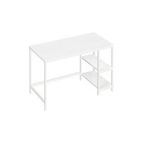 SCHREIBTISCH BAGHDAD - Weiß, Holzwerkstoff (60/120/76cm) - Hansiro