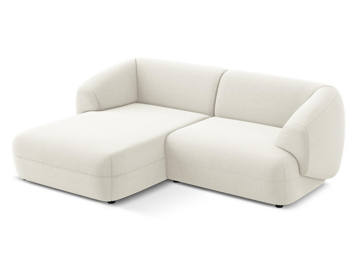 ECKSOFA mit Schlaffunktion Strukturstoff Stoff Grün - Dunkelgrün/Schwarz, Kunststoff/Textil (149/278cm) - Makamii