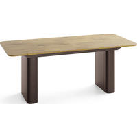 ESSTISCH Riven rechteckig ausziehbar verlängerbar mit Butterfly-Auszug, Eiche Hell Braun 180-276/90/76 cm - Eichefarben/Braun, Holzwerkstoff/Metall (90/276/76cm) - WFL GROUP