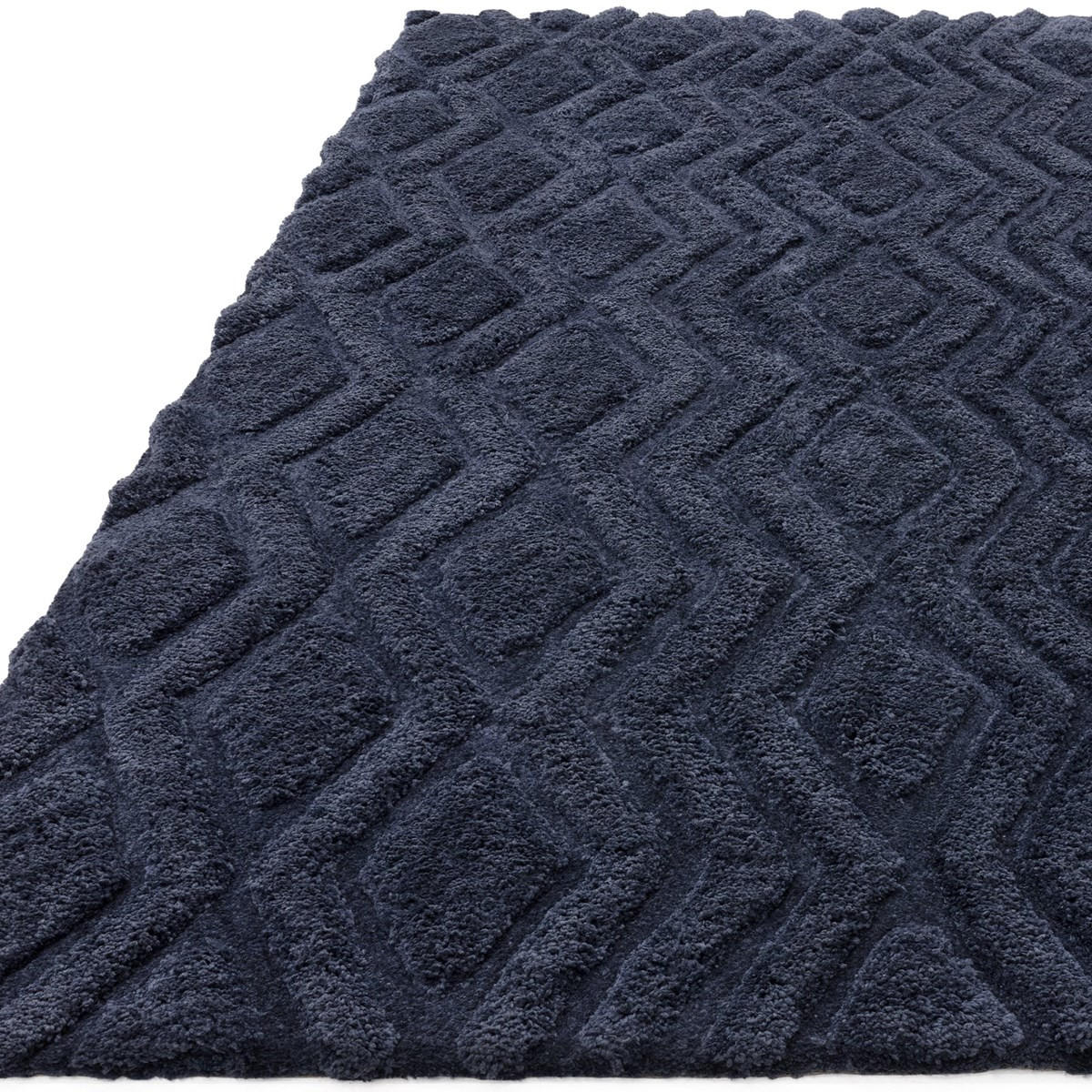 TEPPICH Moderner für Wohn- und Schlafzimmer JACKSON Blau 120 x 170 cm - Blau, Textil (120/170cm) - Novatrend