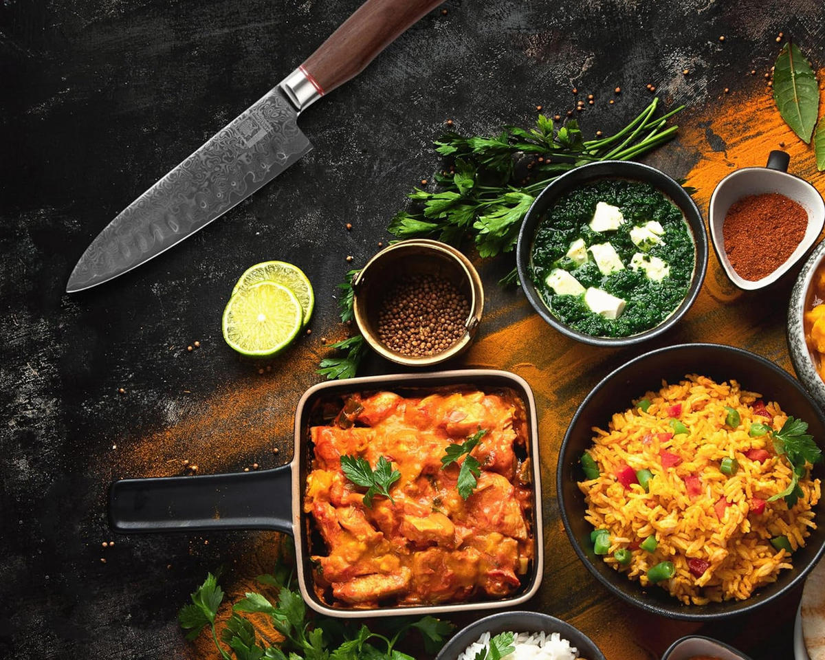 MESSER-SET 3-TEILIG 9,5–17,5 cm - Nussbaumfarben, Holz/Metall - Zayiko