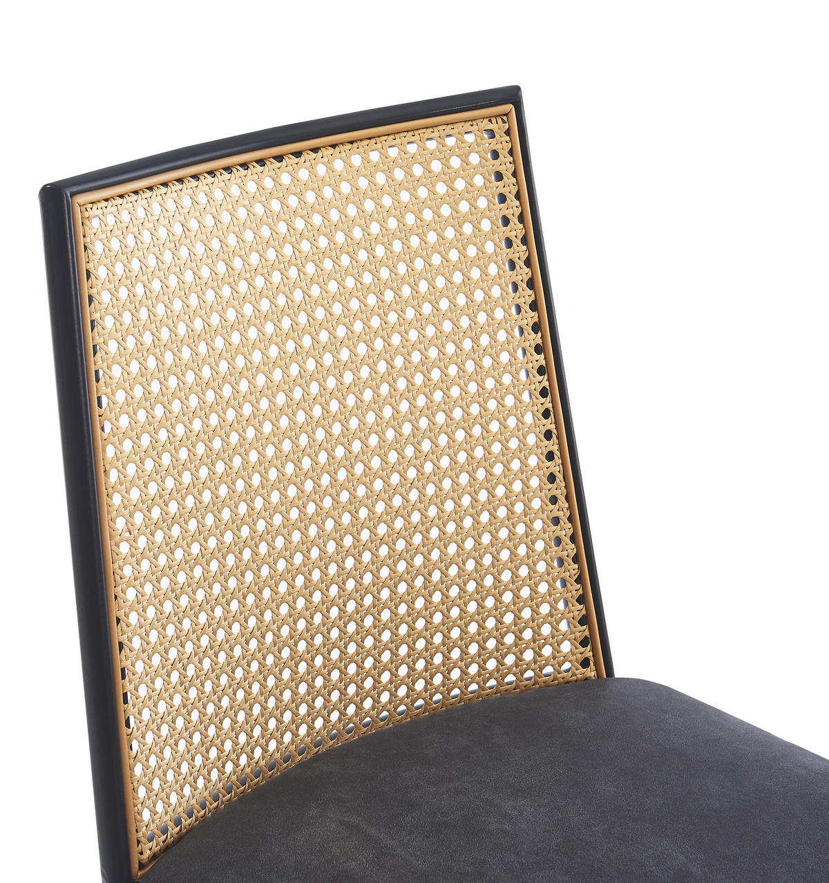 STUHL 2er-Set Kunstleder Schwarz - Schwarz, Textil (49/81/50cm) - Nordlys