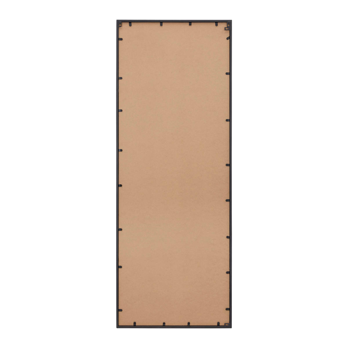 SPIEGEL Jill ca. 60 /160 cm Schwarz - Schwarz, Metall (60/160/3cm) - Bessagi Home