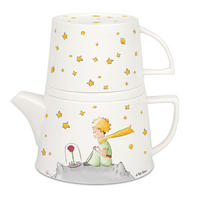 TEE-KANNEN-SET Tea for me - Der kleine Prinz - Naturfarben, Keramik (0.4L) - Könitz