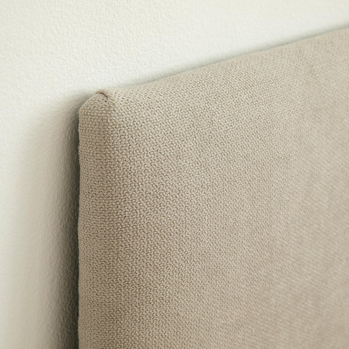 KOPFTEIL Ilan Beige 107 cm x 52 cm - Beige, Textil (107/52/3cm) - Kenay Home