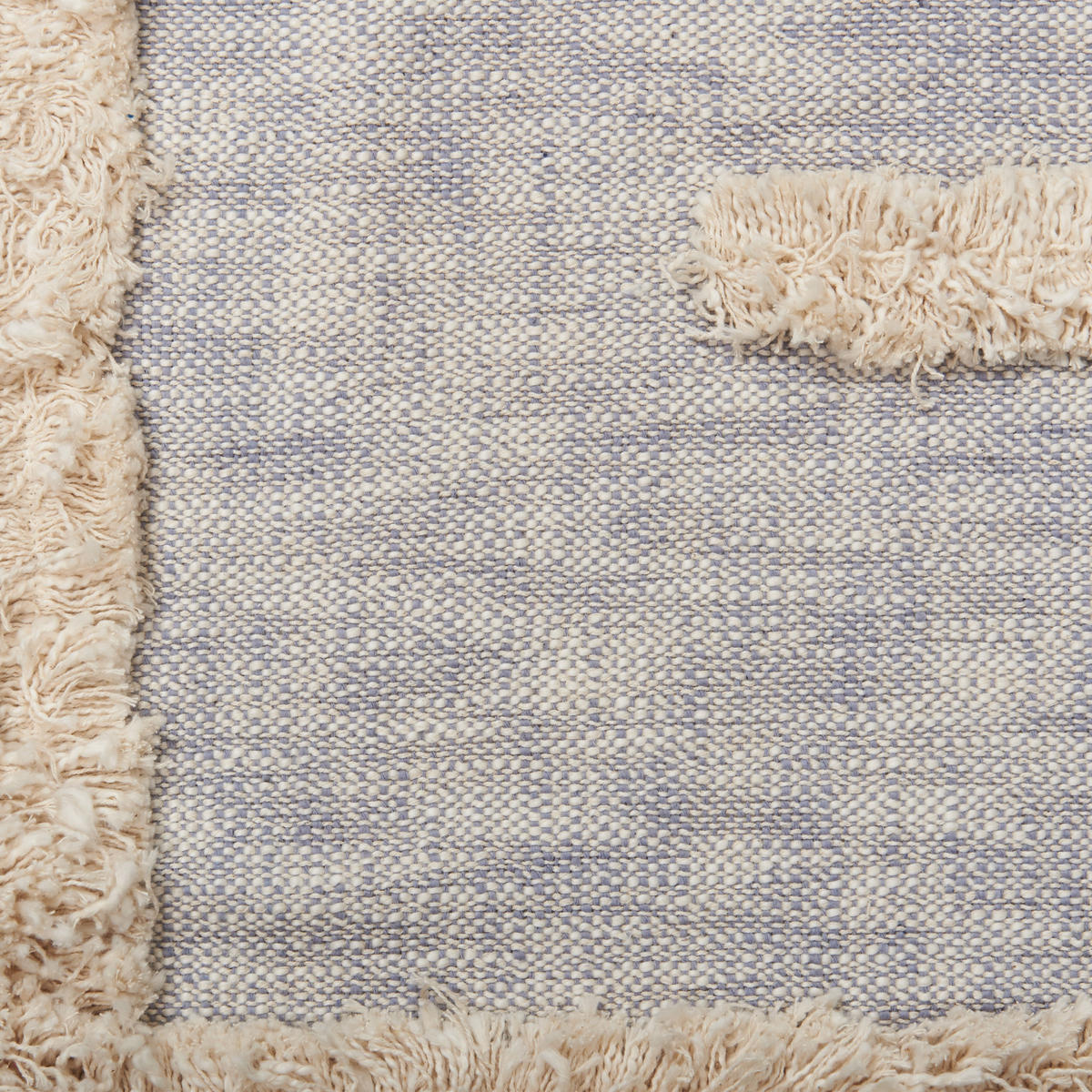 DECKE Beige Hospet 130/180 cm - Beige, Naturmaterialien/Textil (130/180cm) - Beliani