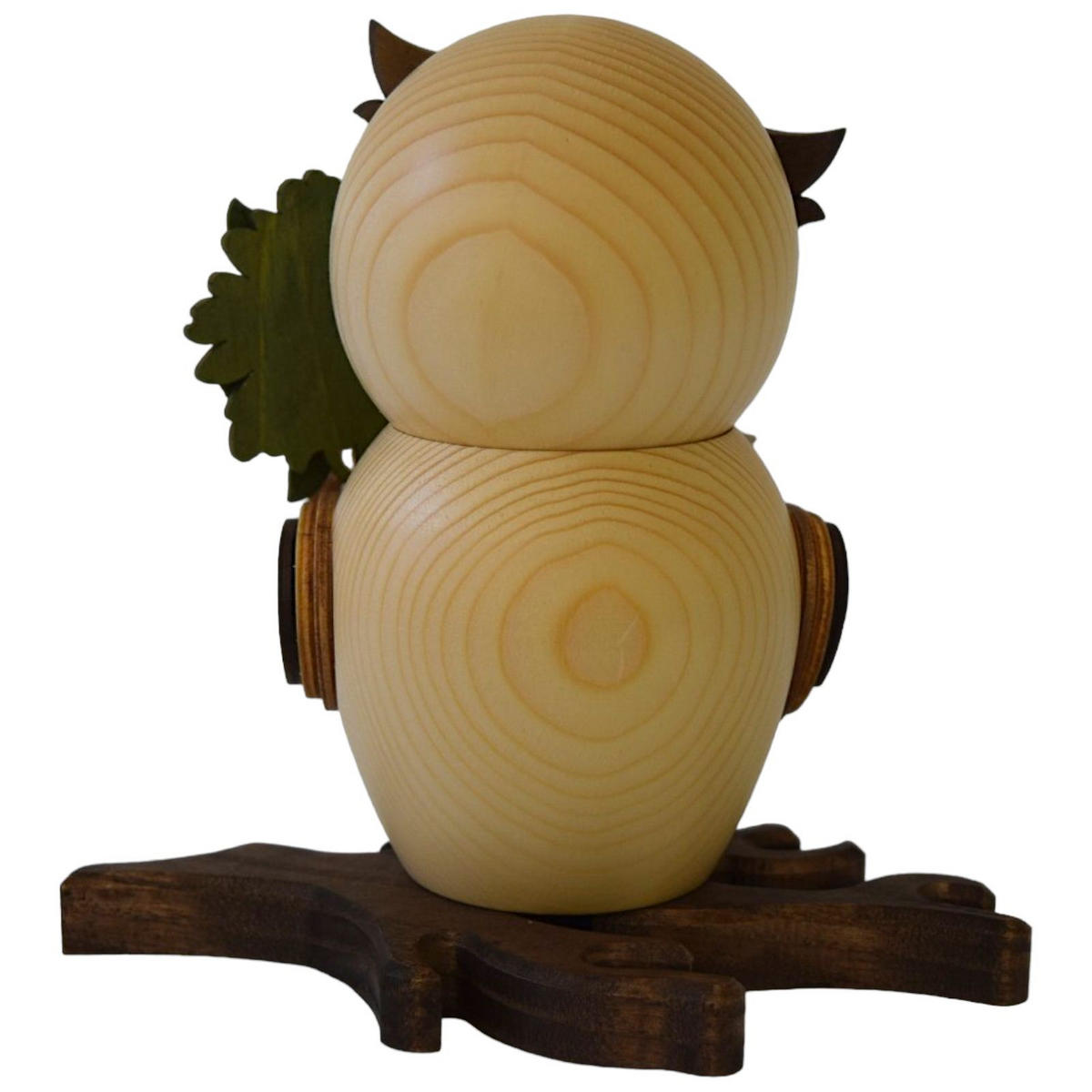 RAUCHFIGUR Eule Jahreseule 2024 Mehlbeere 15 cm - Multicolor, Holz (10/15/10cm)