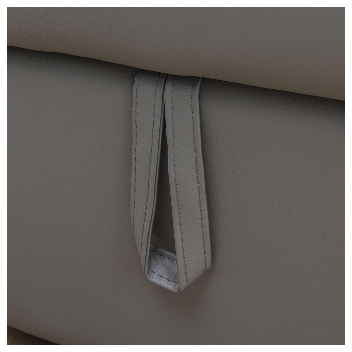 ECKSOFA CLARK Taupe 3 Plätze - Braun, Kunststoff (225/146cm) - Happy Garden