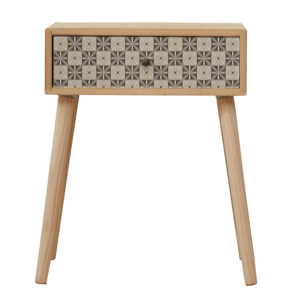 NACHTTISCH Hellbraun 30/45/57 cm - Hellbraun, Holzwerkstoff (30/57/45cm) - Mobili Rebecca