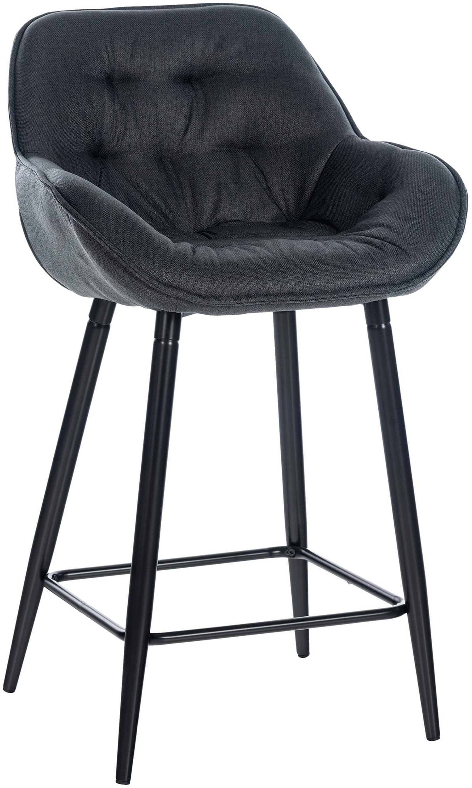 TPFLiving Barhocker Dunkelgrau 54x93.5x57.5 cm