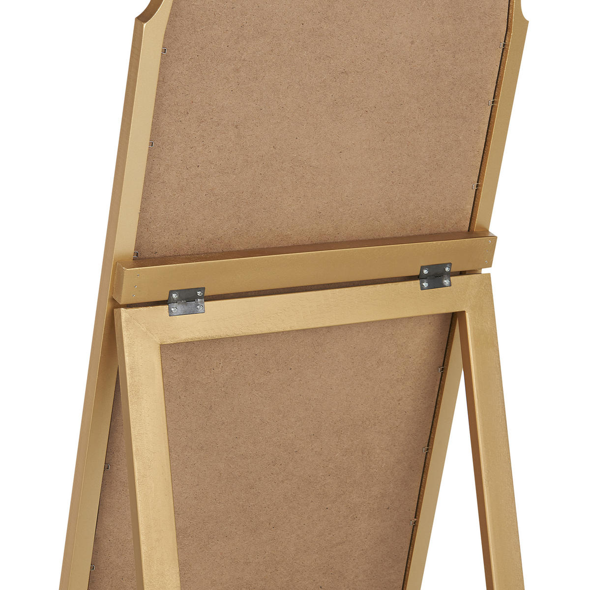 STEHSPIEGEL gold 40/150 cm Chatillon - Goldfarben, Holzwerkstoff (40/150/60cm) - Beliani