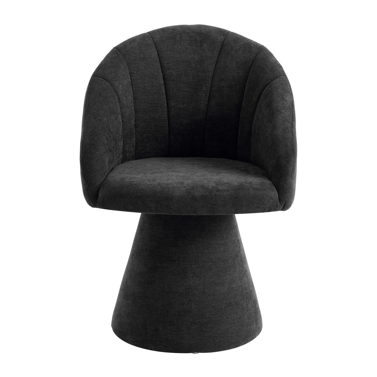 POLSTERSTUHL DE-36252 mit 360°-Drehung Grau - Grau, Holzwerkstoff (56/80/57cm) - ComfortXL