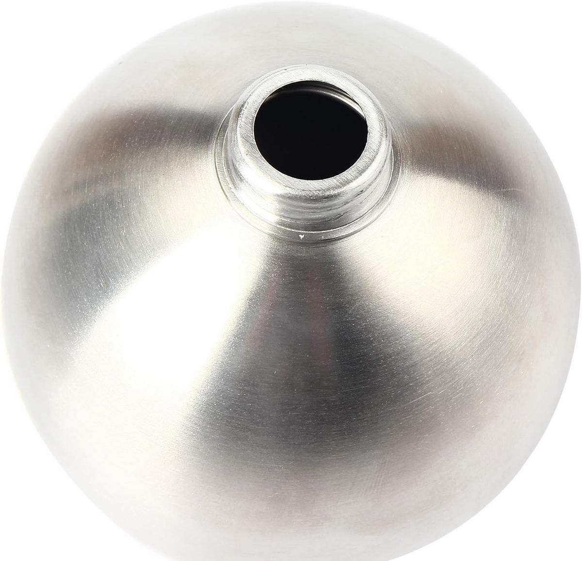 SEIFENSPENDER , 500-ml-Flüssigseifenspender - Silberfarben, Metall (4.8/14.8/9.5cm) - BELZ