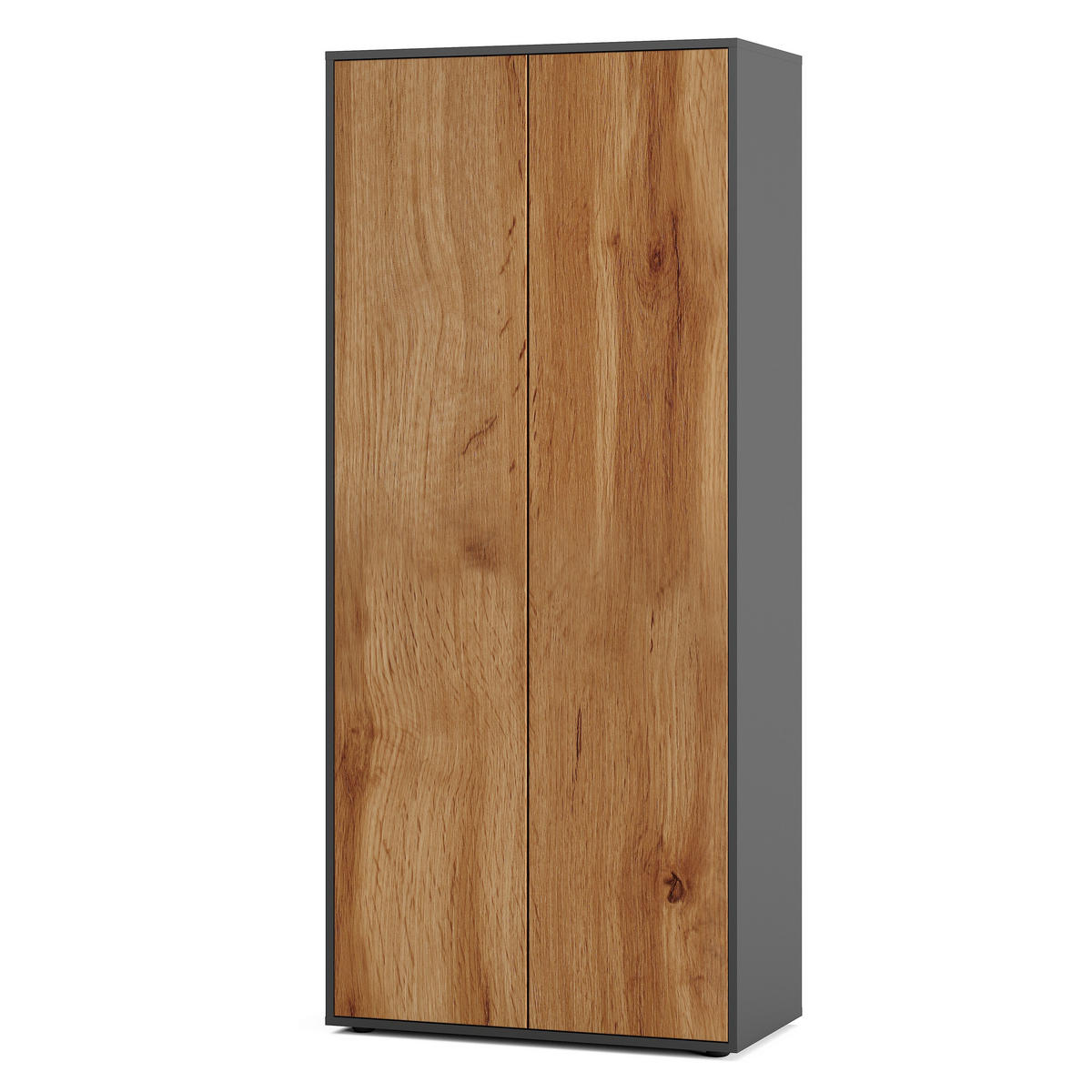 AKTENSCHRANK Amira T00 Eiche Wotan 180/80/40 cm - Eiche Wotan, Holzwerkstoff (80/180/40cm) - SIMPLYFURN