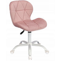 DREHSTUHL ENDO - rosa - Pink/Weiß, Kunststoff/Metall (46/85/52cm) - JuMi