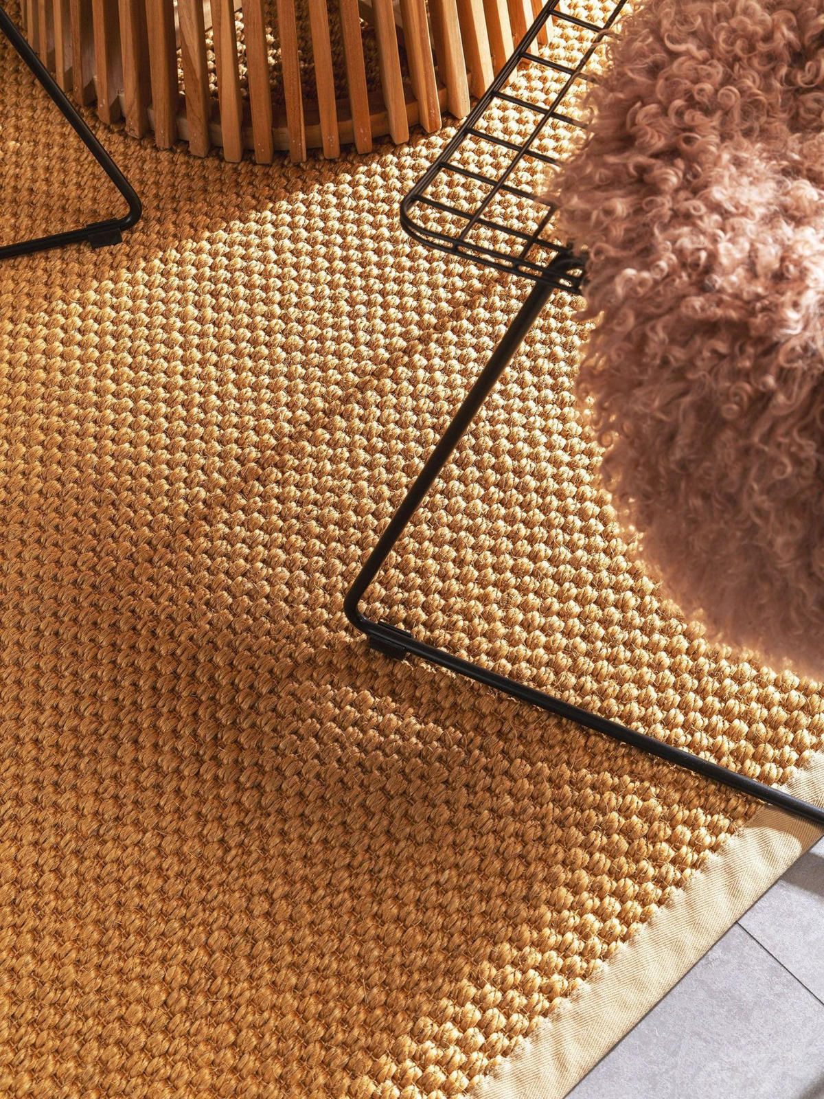 TEPPICH Sisal Greta Beige - Beige, Naturmaterialien (300/1cm) - KUNSTLOFT