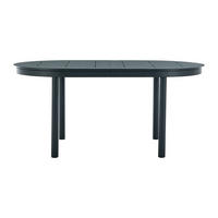 GARTENTISCH - 4 Personen, 6 Personen - Metall - Anthrazitgrau - - Anthrazit, Metall (99/220/75cm) - Vente-Unique