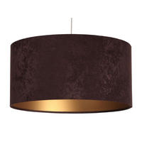 HÄNGELEUCHTE Gold 50/25 cm - Goldfarben/Braun, Kunststoff (50/0.8/25cm) - ONZENO