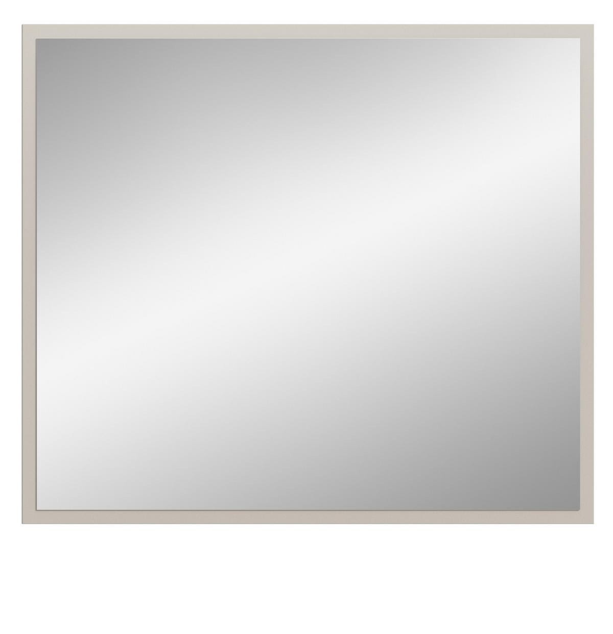 GARDEROBENSPIEGEL Kaschmir Sand, Flur Spiegel 80 x 70 cm Skid - Kaschmir, Glas/Holzwerkstoff (80/70/2cm) - Inn.Furn