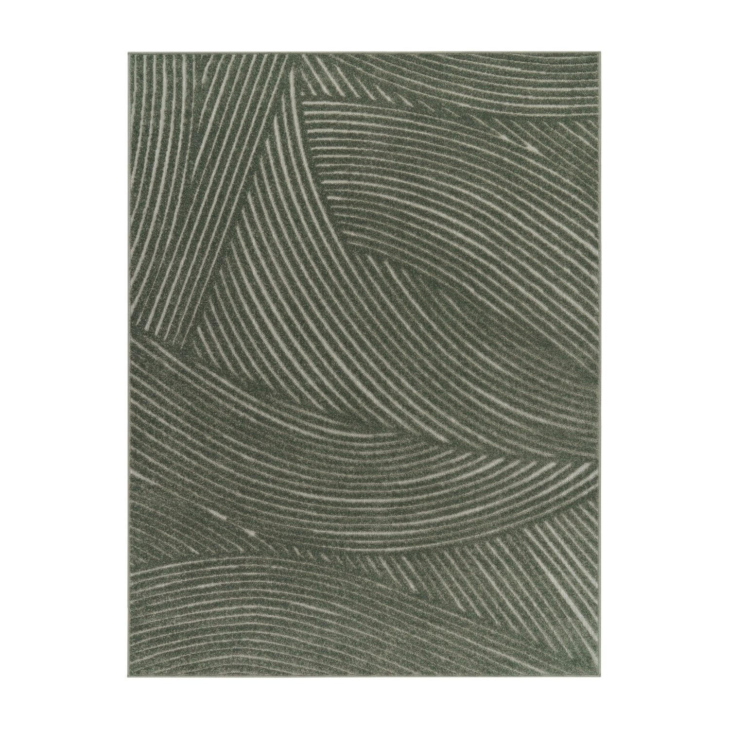 OUTDOORTEPPICH Boho Grün 160 x 160 cm - Grün, Kunststoff (160/160cm) - TT Home
