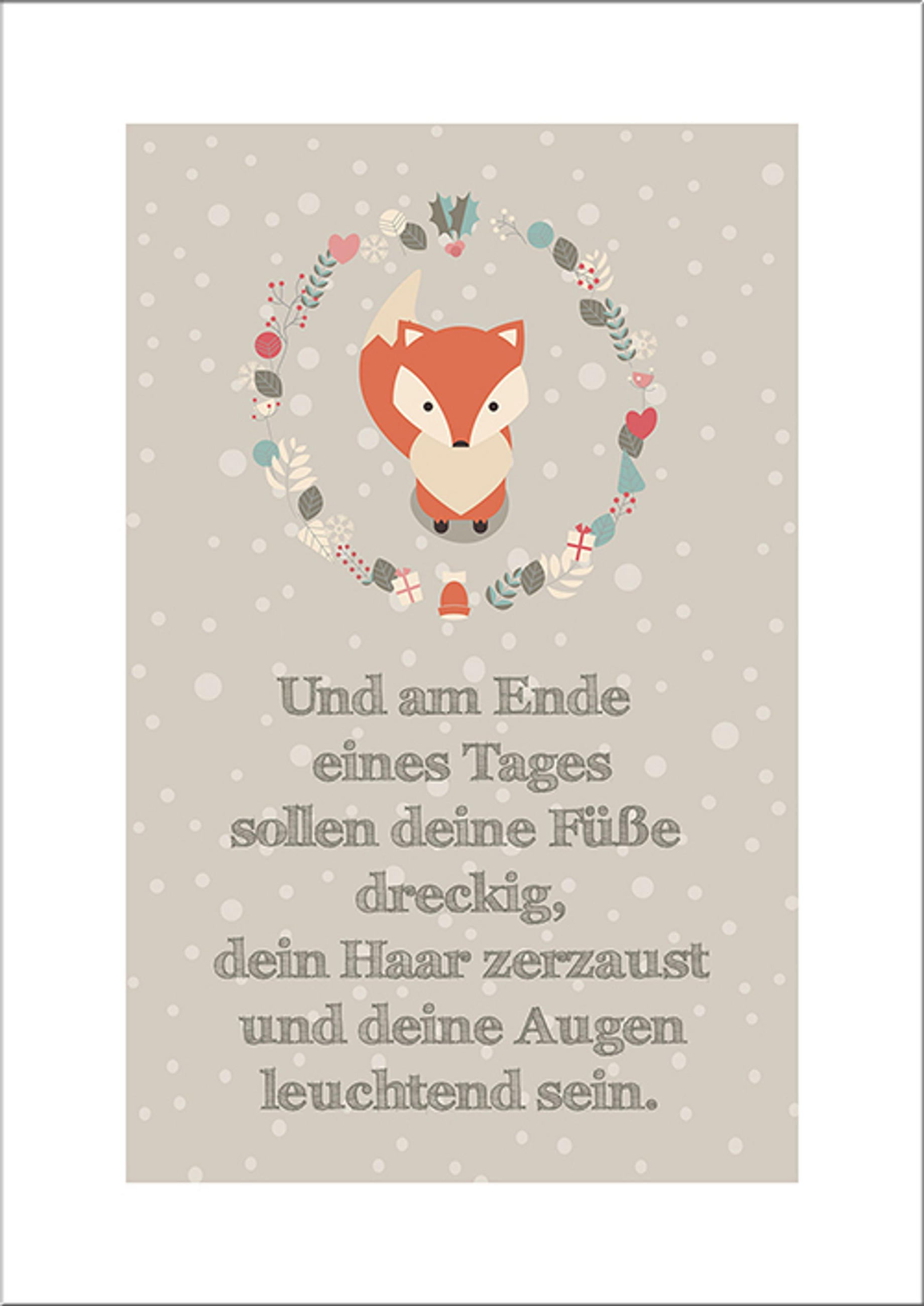 BILD 29x41 cm Kinderzimmer Spruch Kinder - Beige, Holzwerkstoff (29/41/2cm)