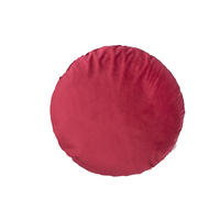 KISSENHÜLLE Rund Samt&Sonders karmin-rot 60 cm Ø - Rot, Textil (60/60cm) - beties Heimtextil