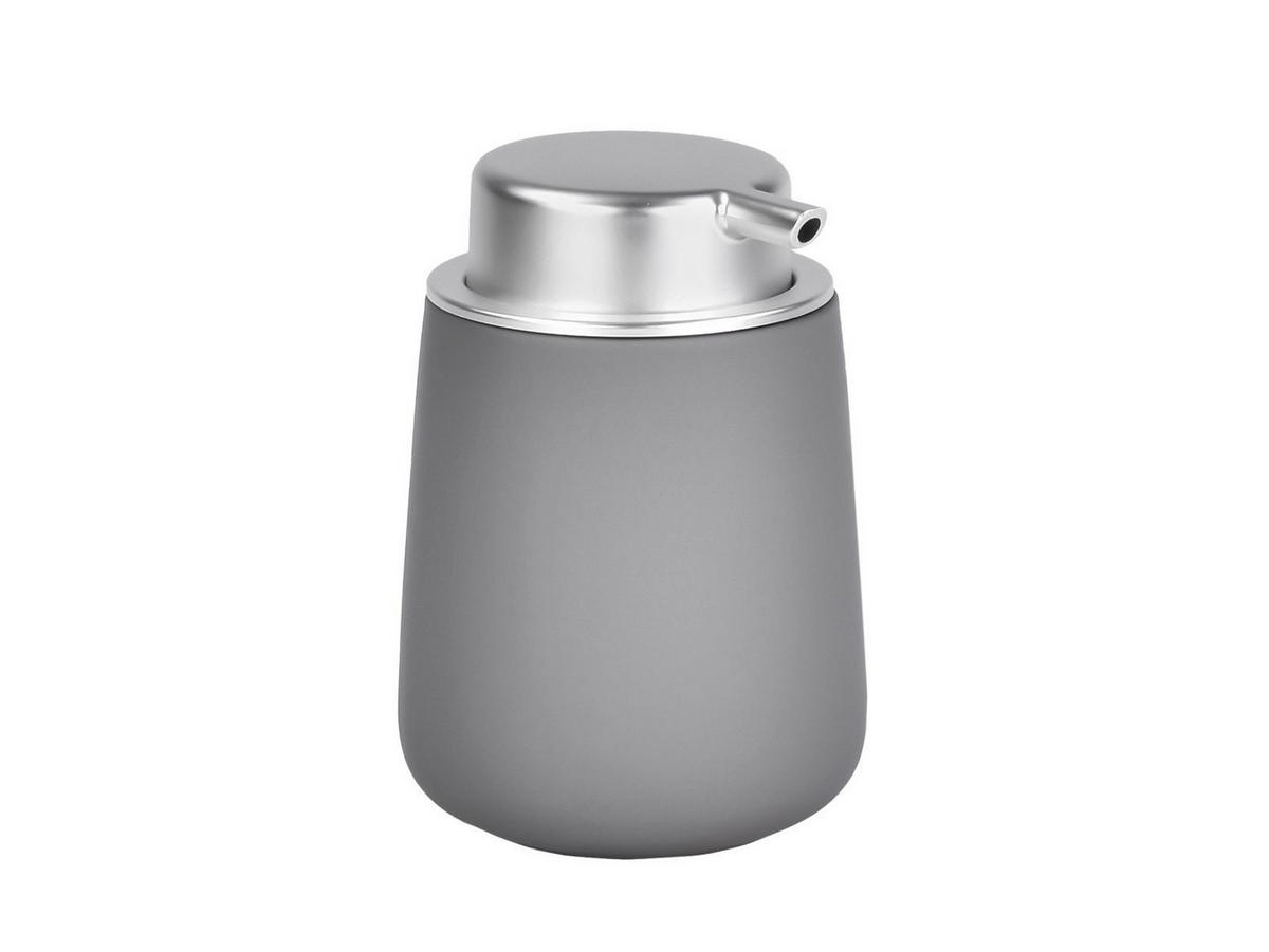 BAD ACCESSOIRES SET Nova 3tlg. grey (grau) - Grau, Kunststoff (23/29/23cm) - Zone Denmark