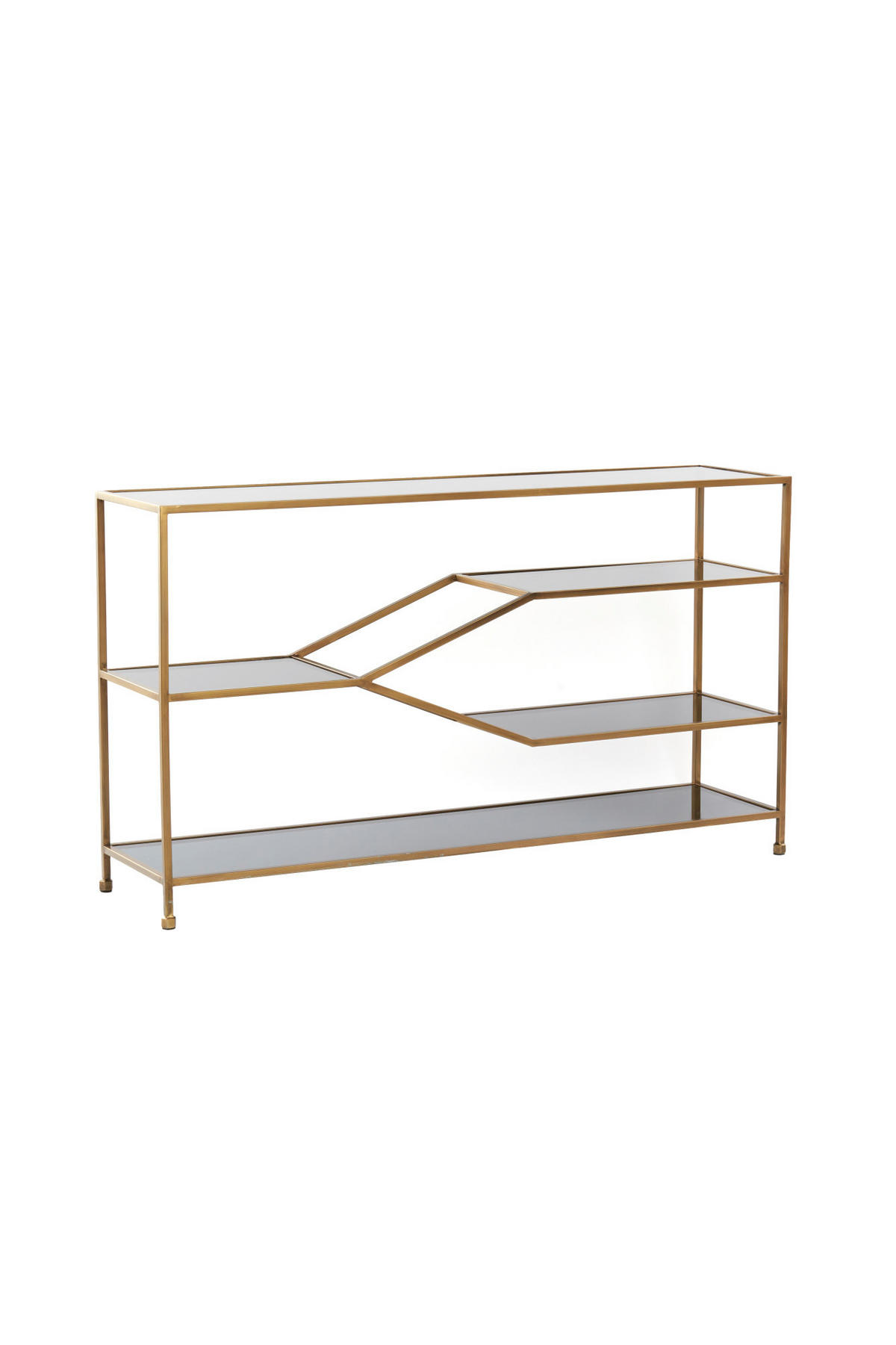 KONSOLENTISCH Aino Bronze 140/35/80 cm - Bronzefarben, Metall (140/35/80cm) - Light & Living