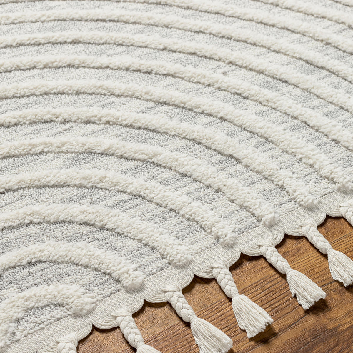 KURZFLORTEPPICH 160/213 cm Grau - Grau, Naturmaterialien/Textil (160/213cm) - LIVABLISS