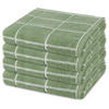 HANDTUCH Sensual Skin Karo 4er-Set - Dunkelblau, Textil (50/100cm) - Ross