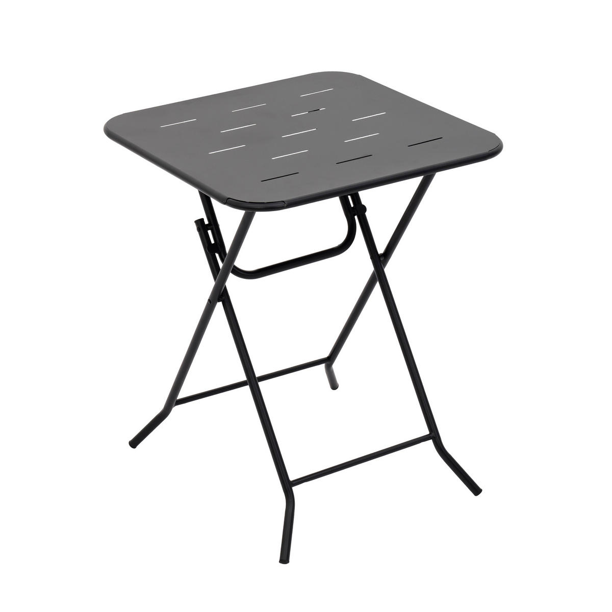 BISTROSET Metall Schwarz 3-tlg. - Schwarz, Metall - ComfortXL