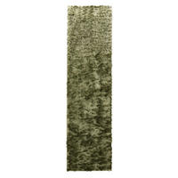 HOCHFLORTEPPICH Whisper Grün 80x300 cm - Grün, Textil (80/300cm) - benuta Nest