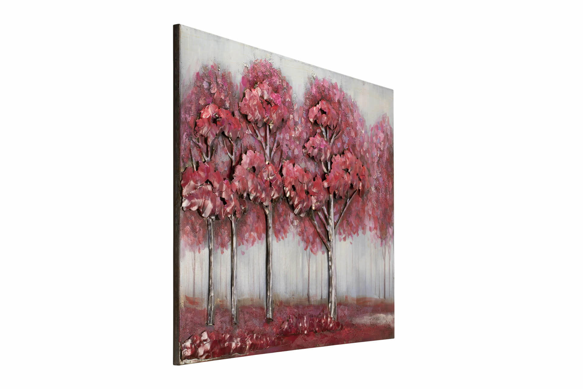 METALLBILD Pink 100/70 cm - Pink, Metall (5.7/70cm) - KUNSTLOFT